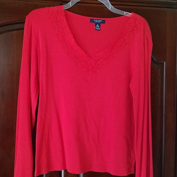 Top Red Chaps Size Med - Picture 1 of 3